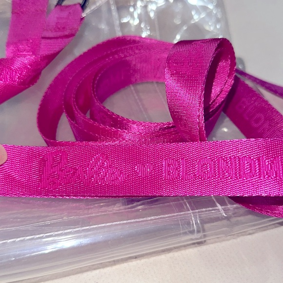 "Barbie Blonde" adult clear apron with pink new no box - Picture 4 of 7